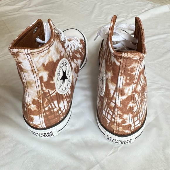 NEW Converse Women Shoes Casual Maple Brown High Top Sneakers - Picture 8 of 10
